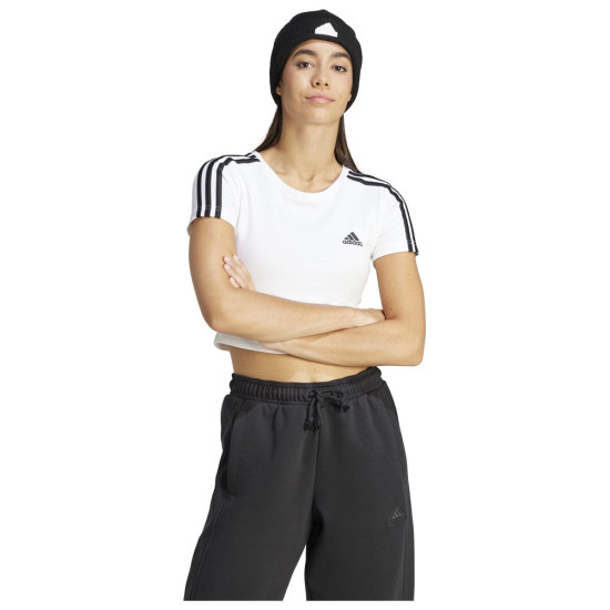 Adidas Γυναικεία κοντομάνικη μπλούζα W 3-Stripes Baby Tee